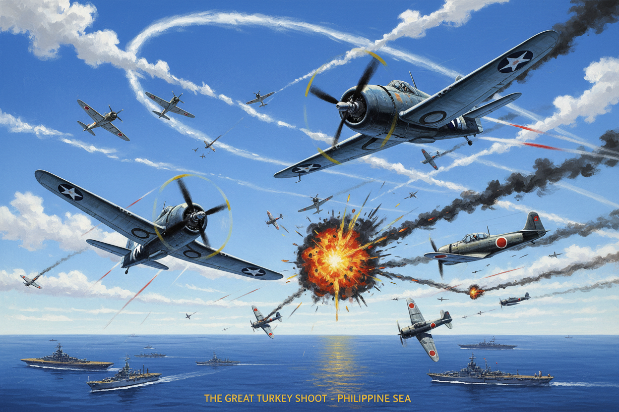 June 15, 1944: Operation Forager — The Marianas Turkey Shoot