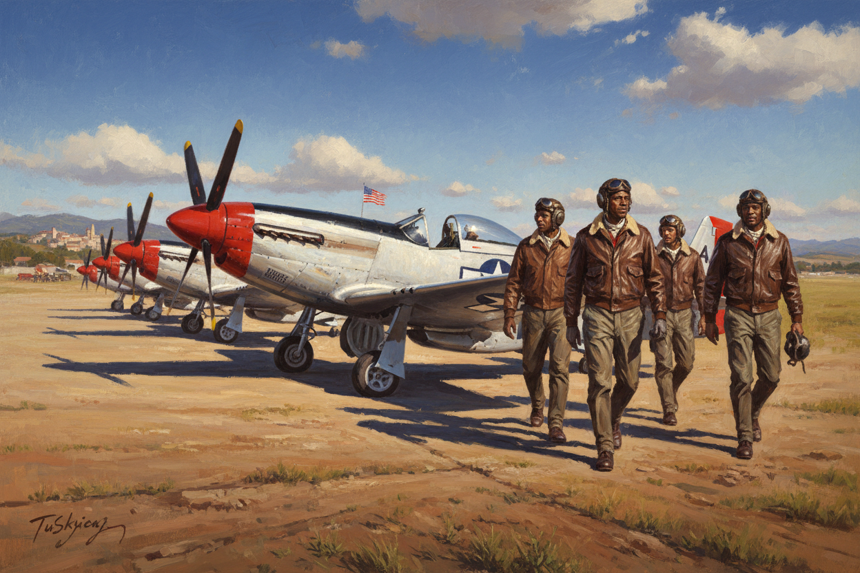 June 19, 1942: The Tuskegee Airmen Receive Their Wings — America's Red Tails