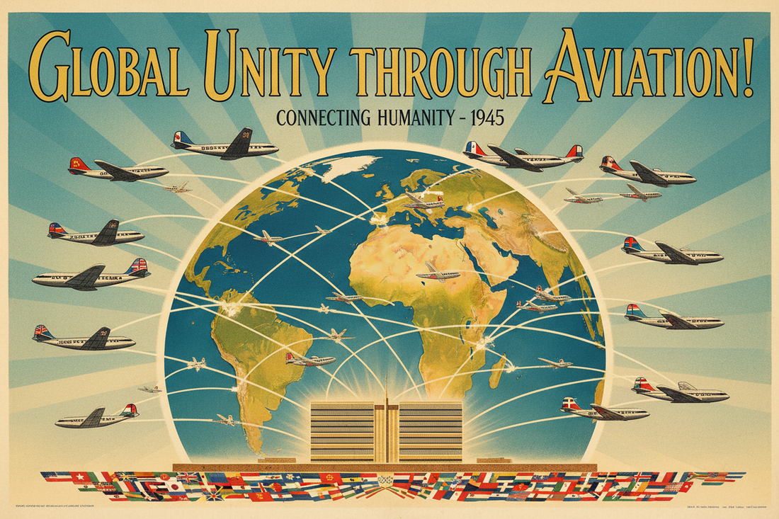 June 26, 1945: The United Nations Charter Signed — Aviation Enables a Connected World