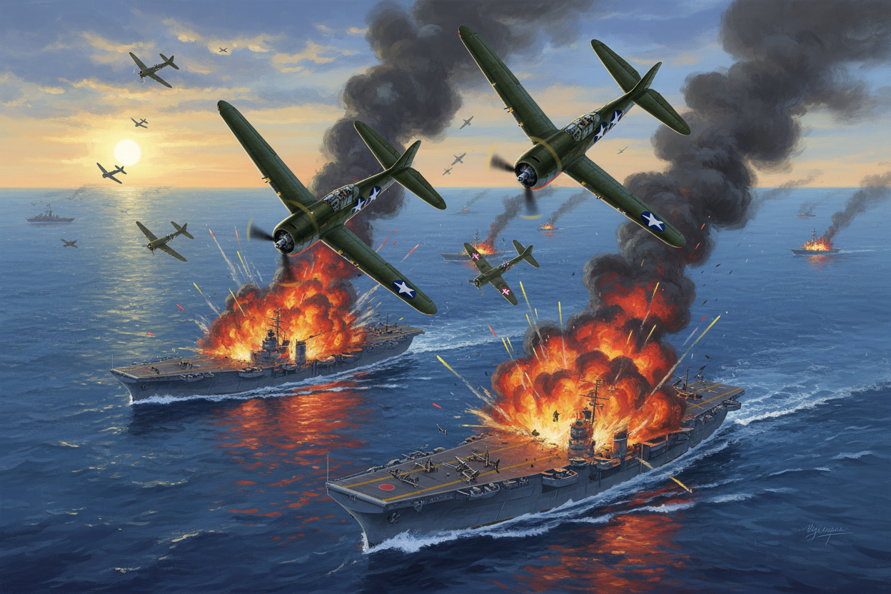 June 4, 1942: The Battle of Midway — Aviation Turns the Tide of World War II