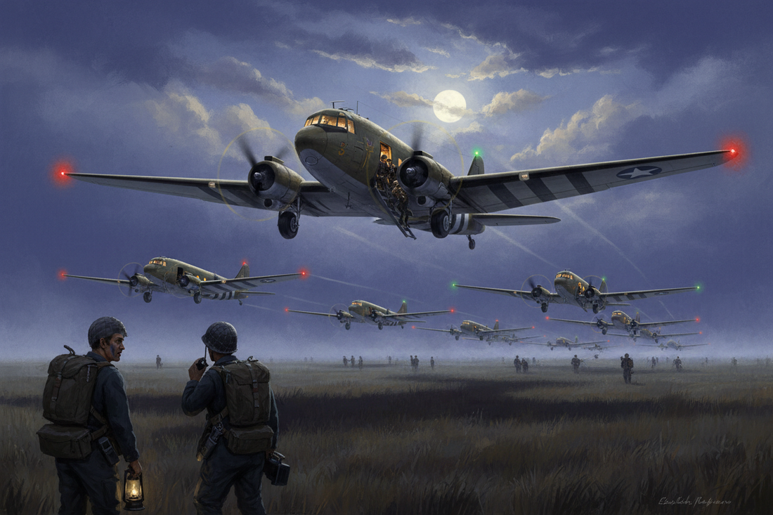 June 5, 1944: The Night Before D-Day — Paratroopers and the Airborne Armada