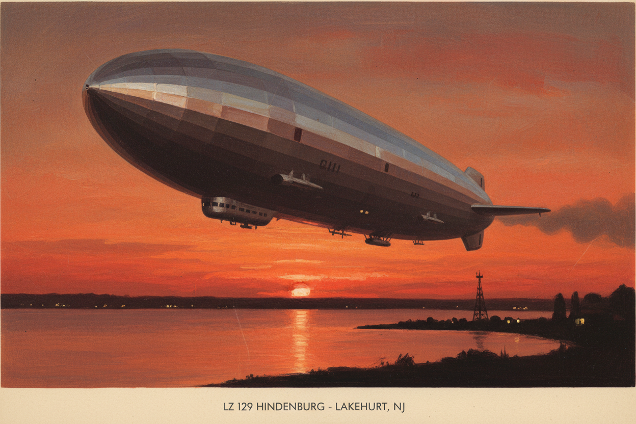 May 6, 1937: The Hindenburg Disaster — A Somber Chapter in Aviation History