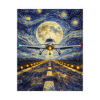 SR-22 Starry Night Van Gogh Poster