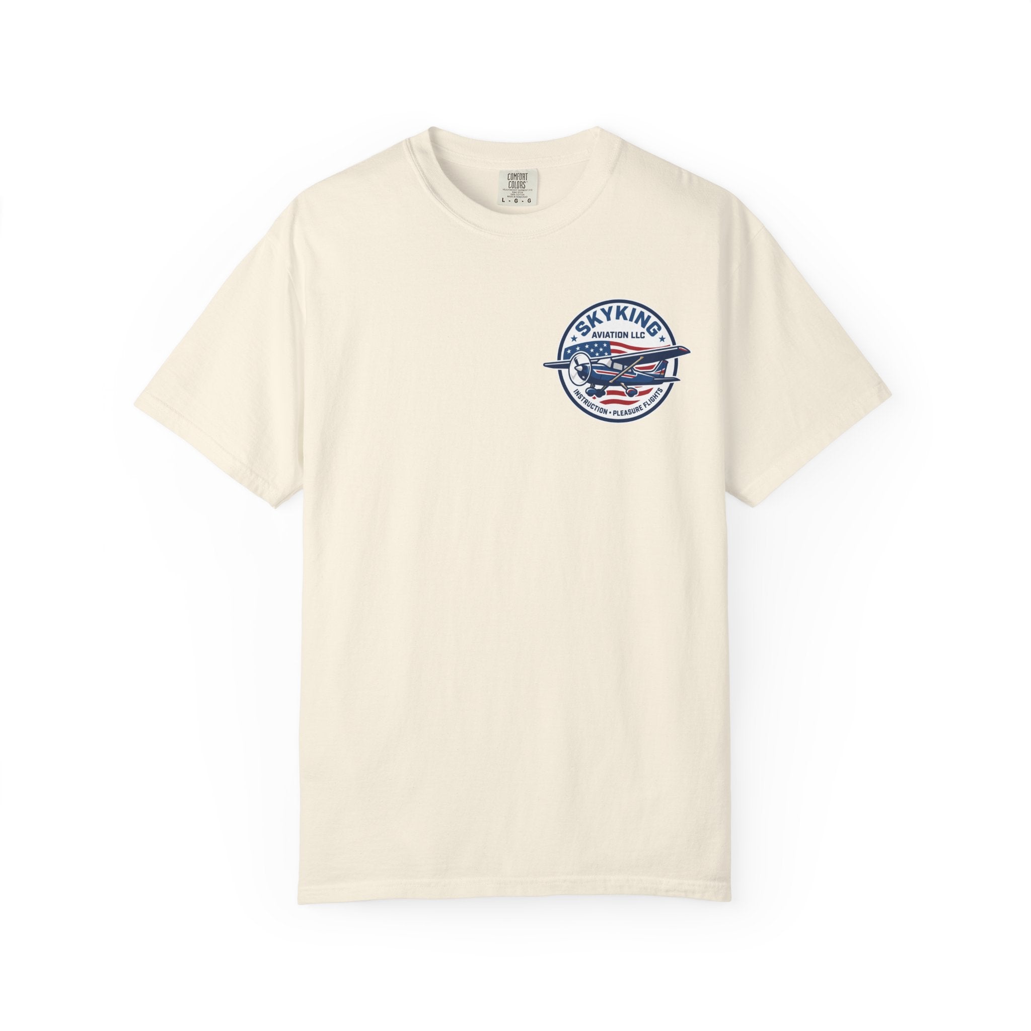 Sky King 2 Sided- Special Order - Cleared4Tees premium aviation apparel
