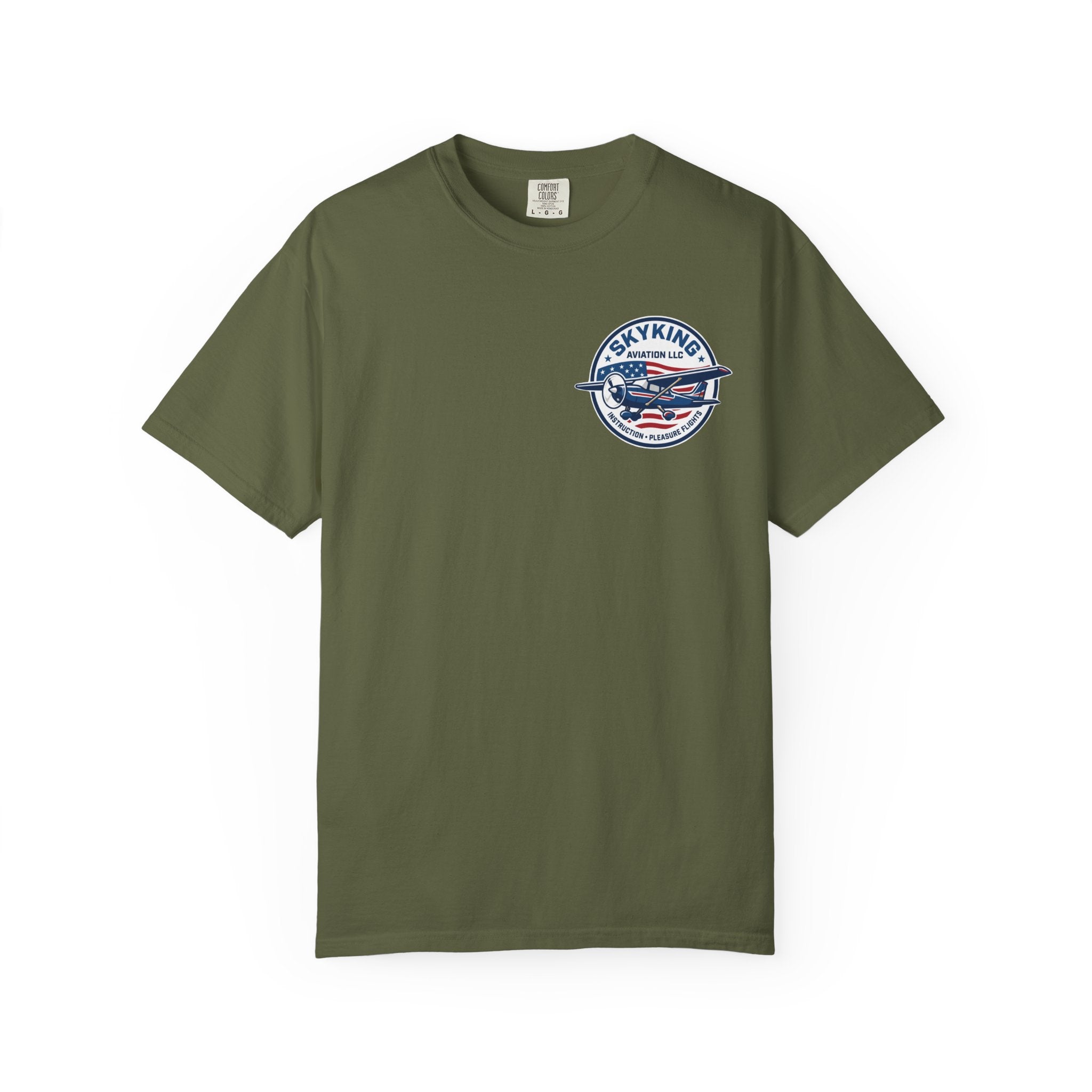 Sky King 2 Sided- Special Order — aviation apparel