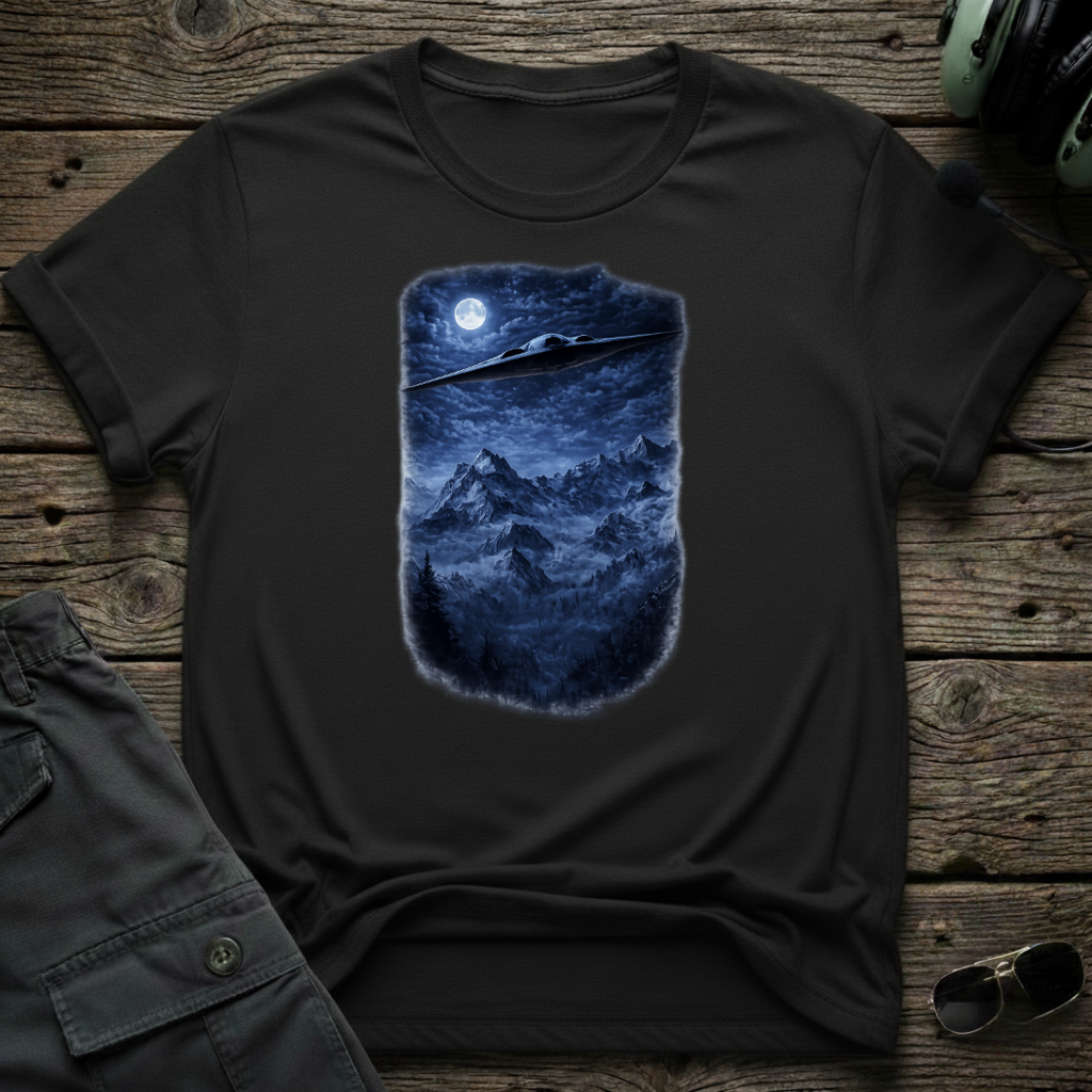 Moonlight Mountain — aviation t-shirt