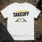 Cleared for Take-Off 2 unisex t-shirt - perfect gift for aviation lovers
