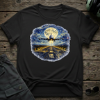 AirBus Starry Night unisex t-shirt - perfect gift for aviation lovers