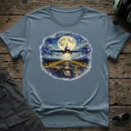 AirBus Starry Night — aviation t-shirt