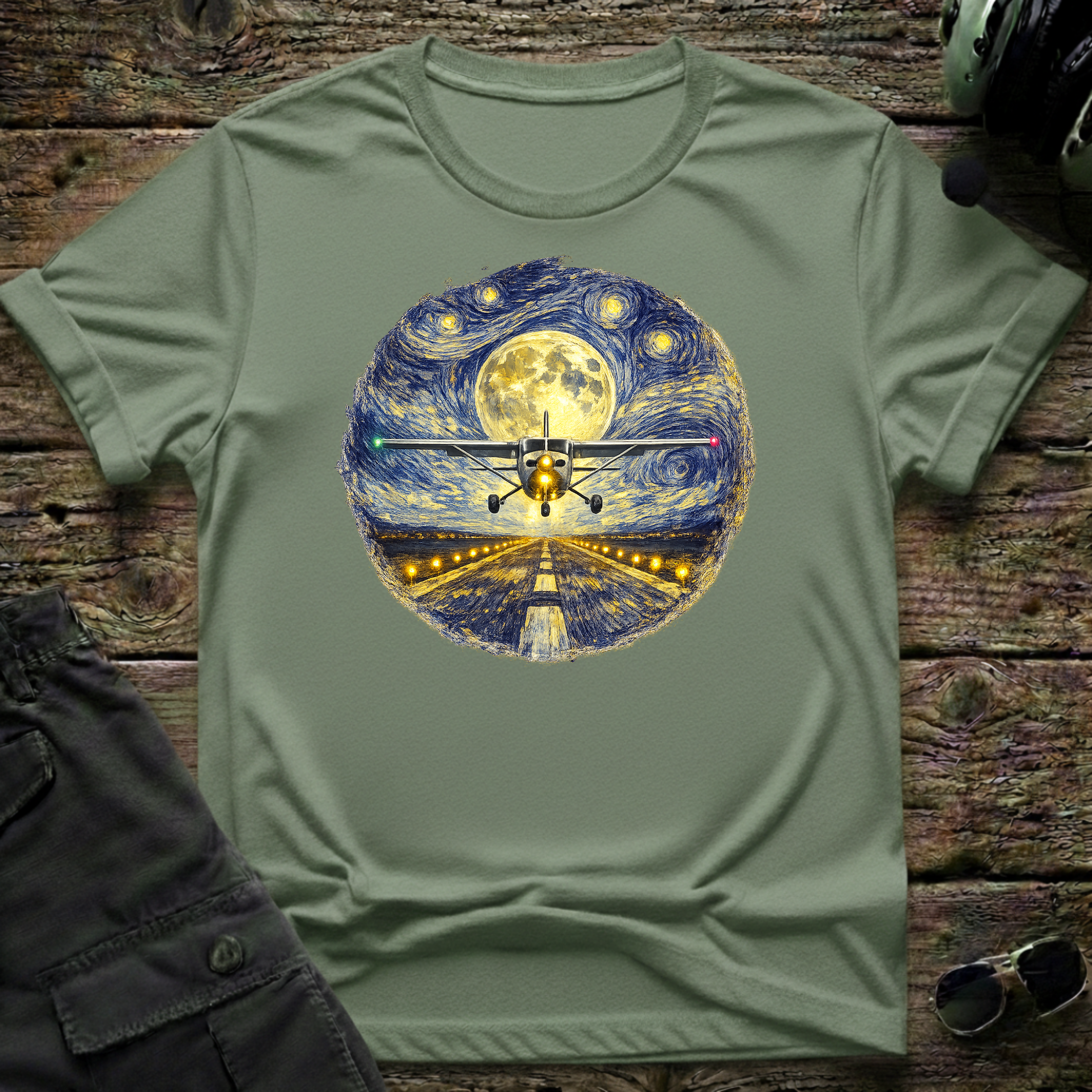 Cessna Night Flight — aviation apparel
