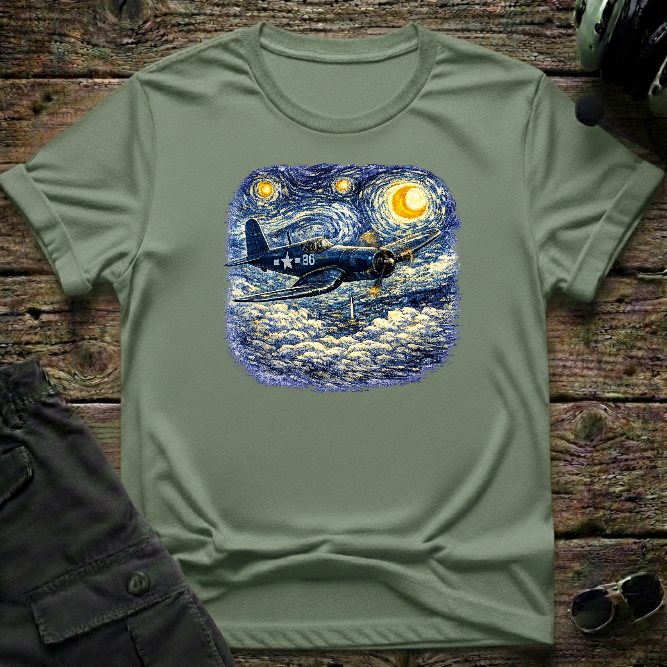 CorsairStarry Night — aviation apparel