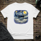 CorsairStarry Night unisex t-shirt - perfect gift for aviation lovers