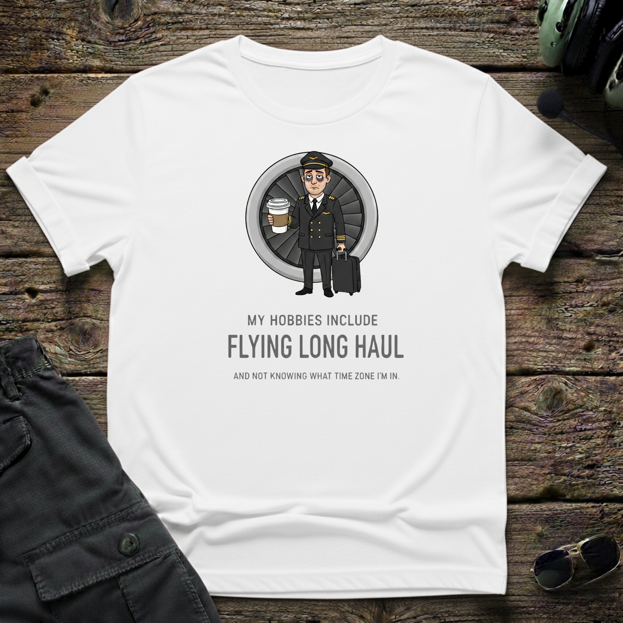 What Time Zone T-shirt — aviation t-shirt