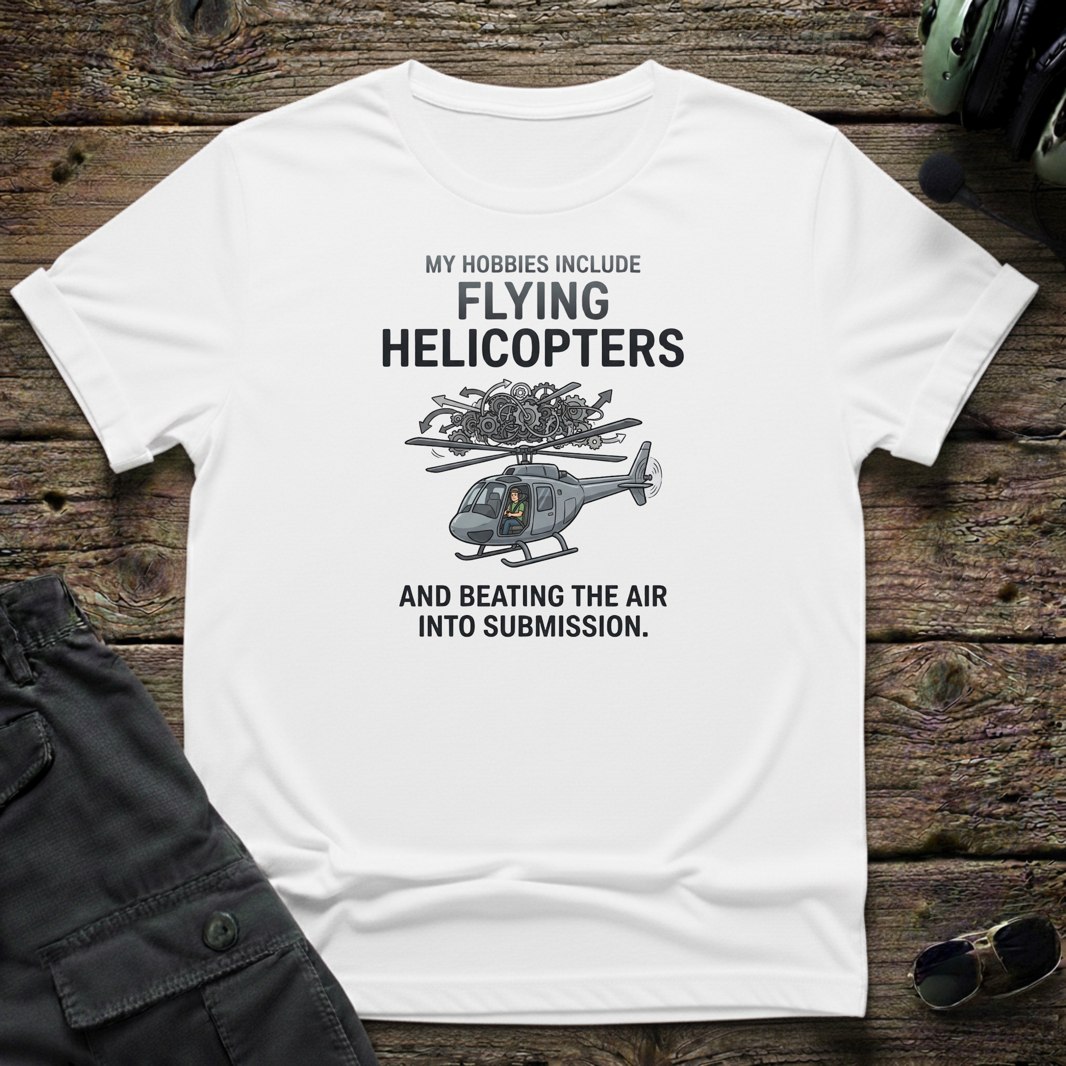 Beating The Air T-shirt — aviation t-shirt