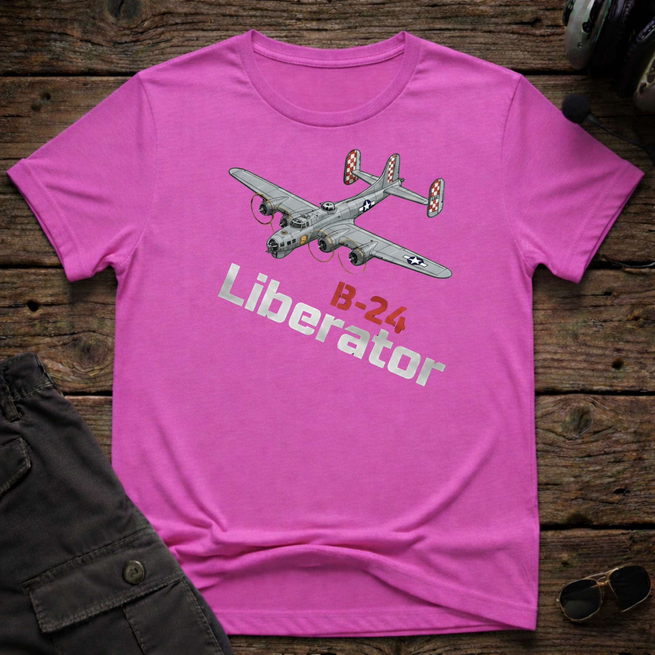 B24 Liberator T-shirt — aviation apparel