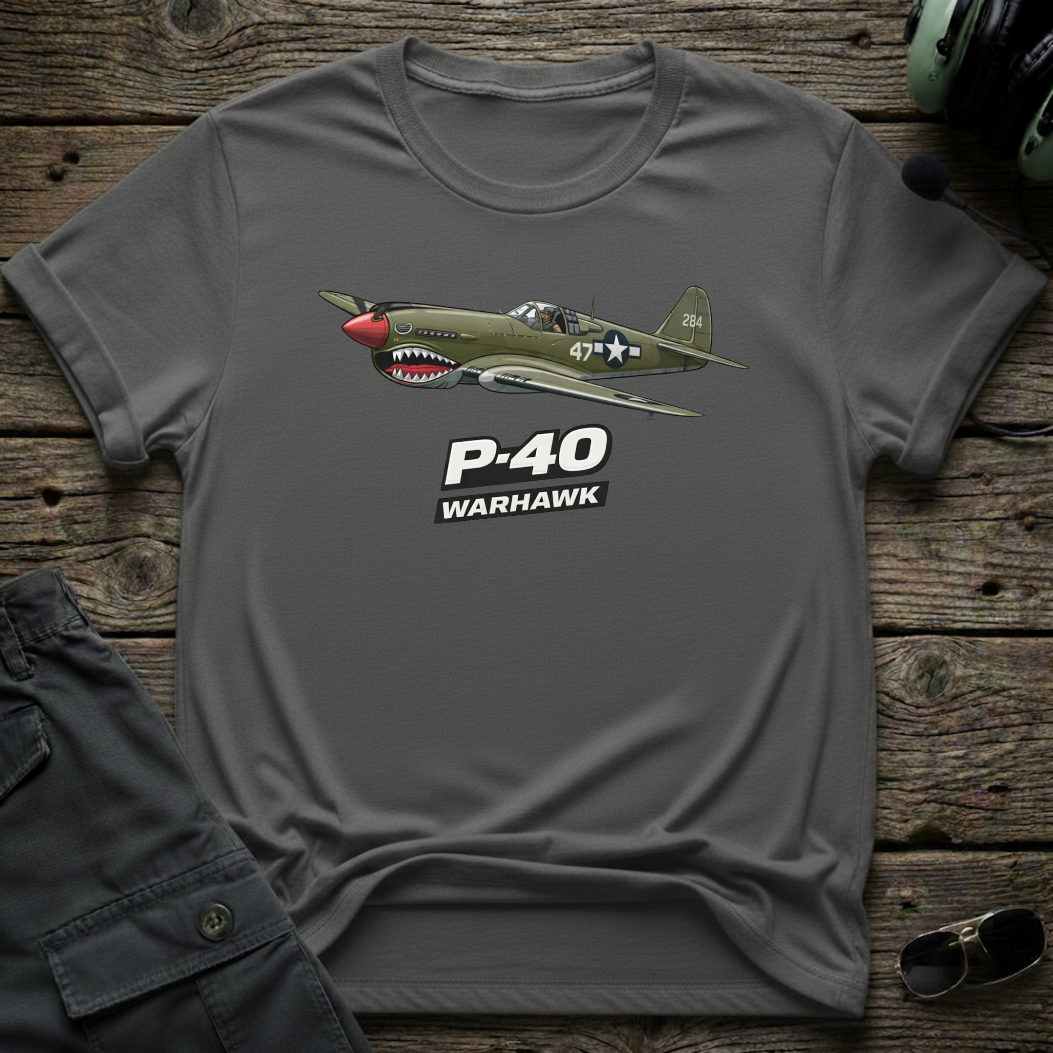 Flying Tiger T-shirt — aviation apparel