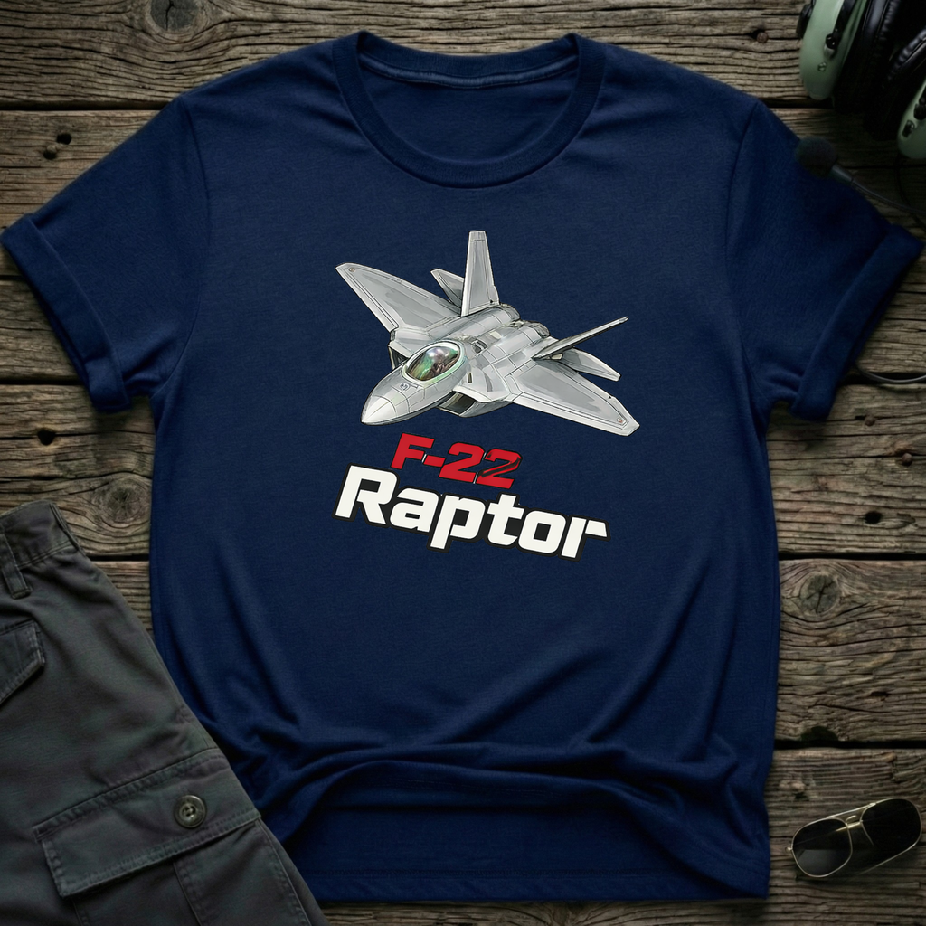 F22 Raptor T-shirt — aviation t-shirt