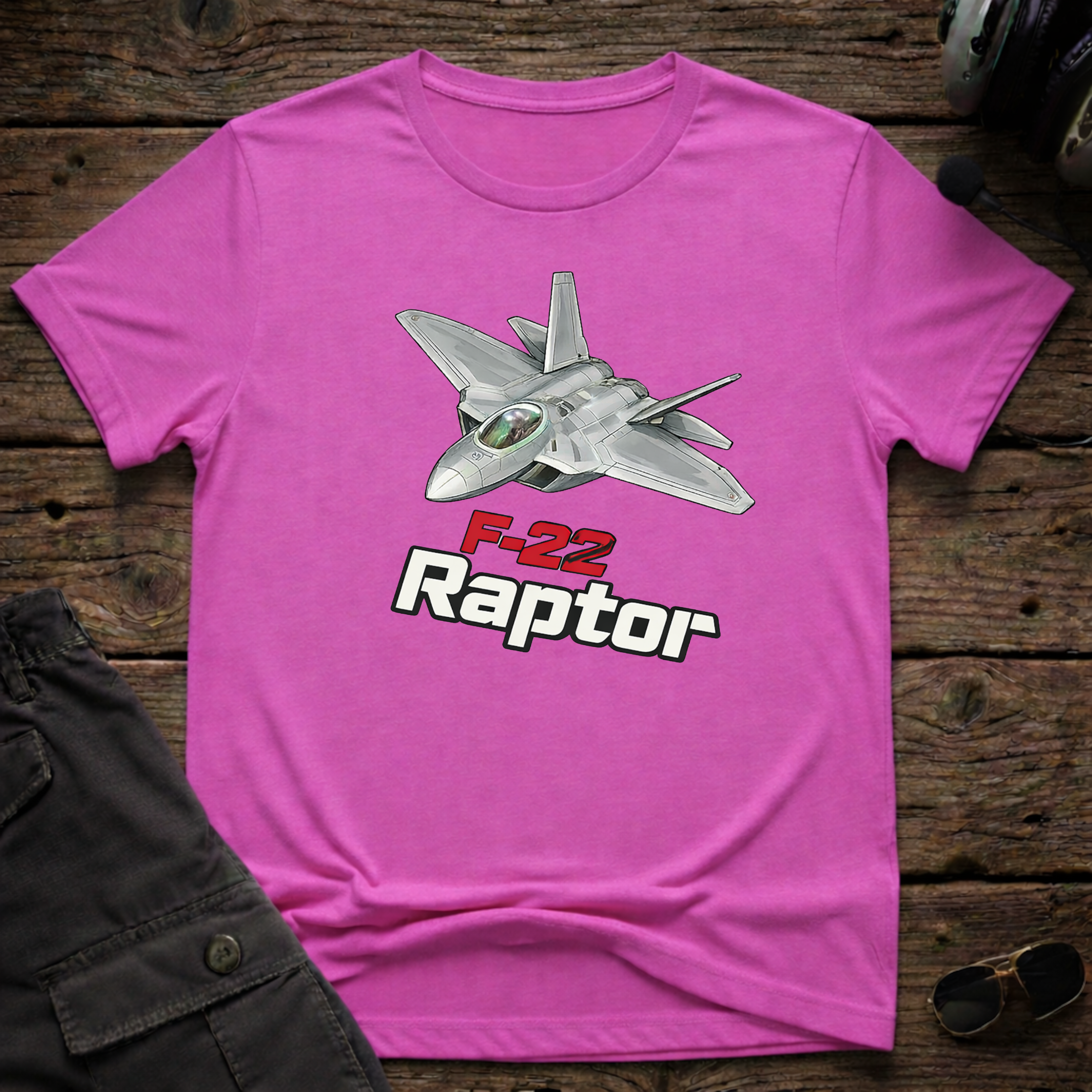 F22 Raptor T-shirt — aviation apparel