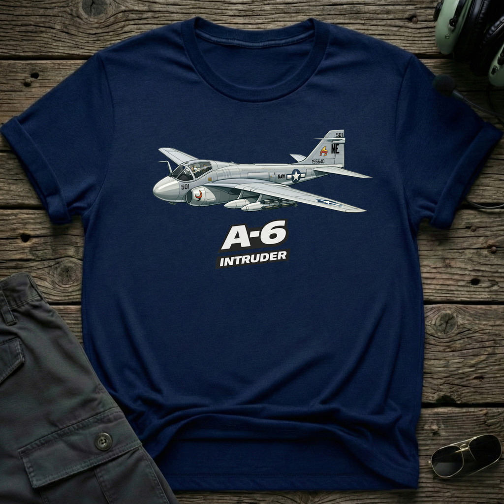 A6 Intruder T-shirt — aviation t-shirt