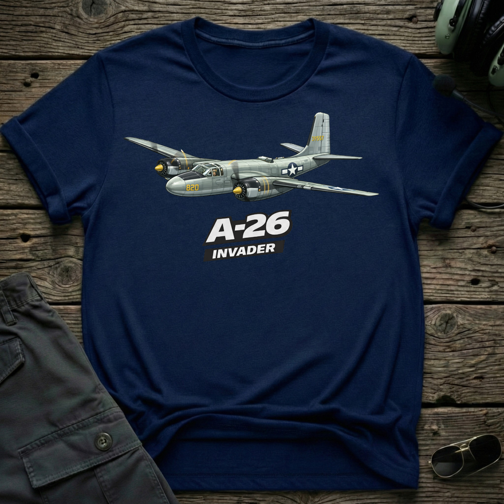 A-26 Invader T-shirt — aviation apparel