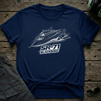 SR-71 Line Art - Cleared4Tees premium aviation apparel