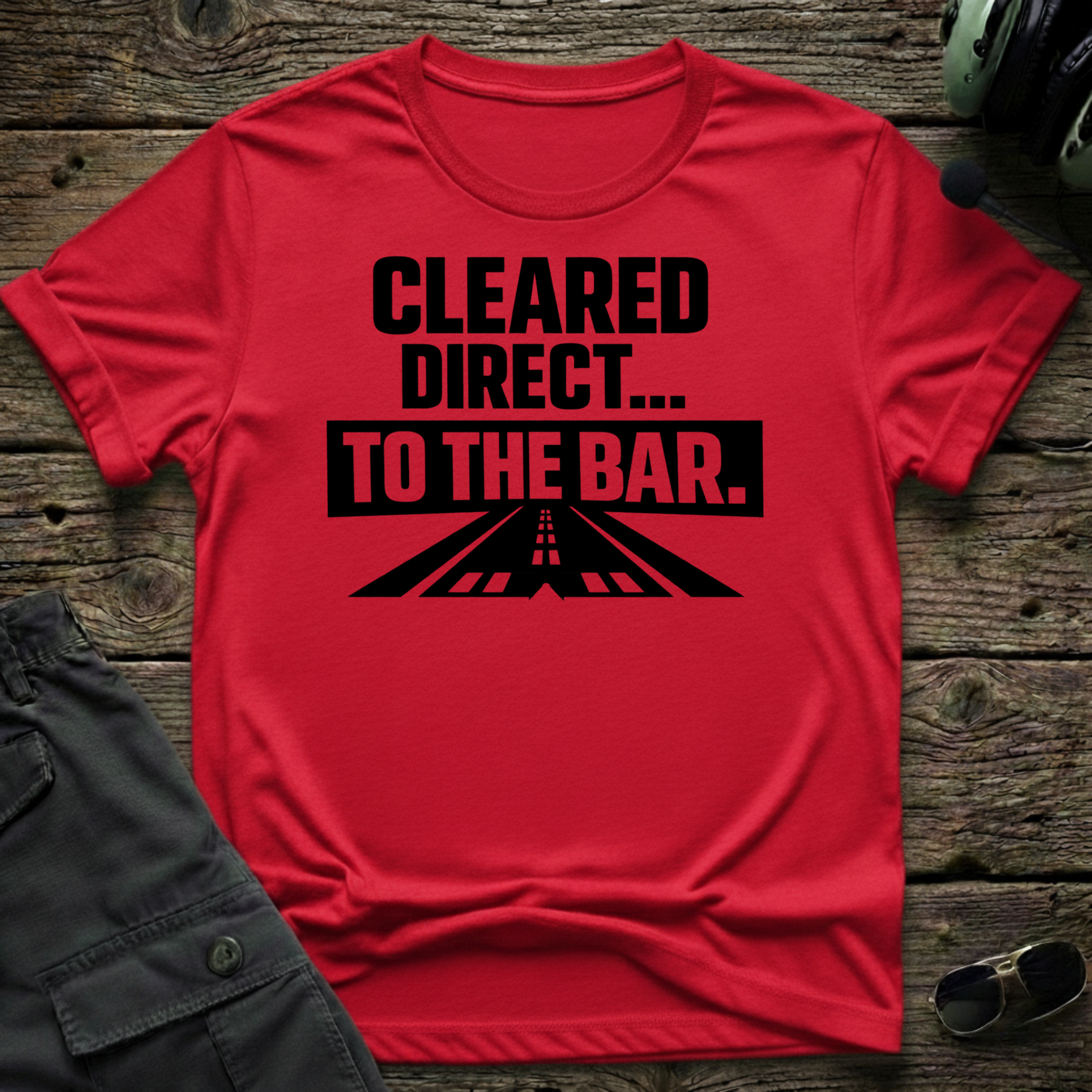 Cleared Direct T-shirt — aviation apparel
