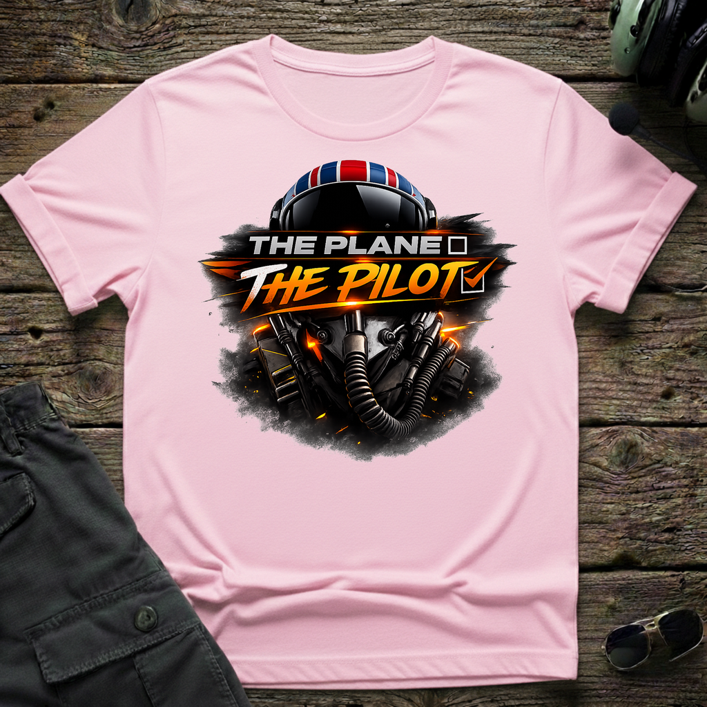 Not The Plane T-shirt — aviation apparel