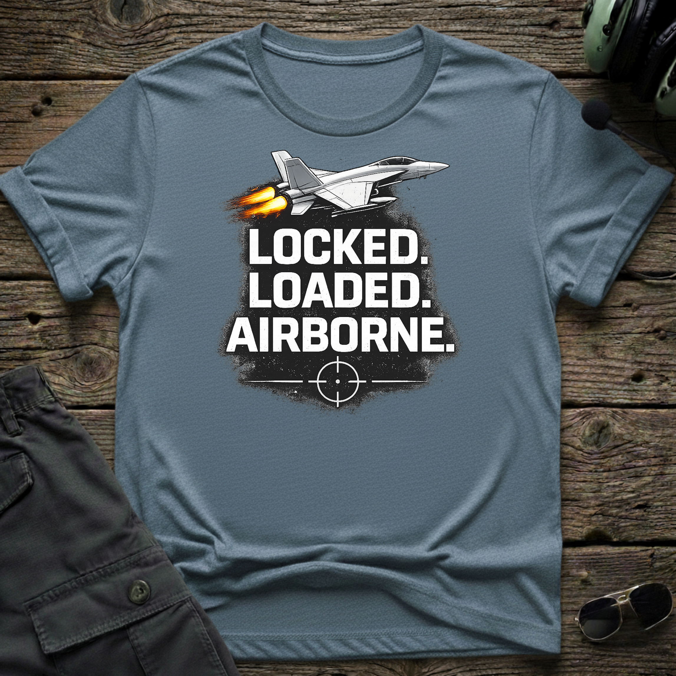 Locked and Loaded T-shirt — aviation apparel