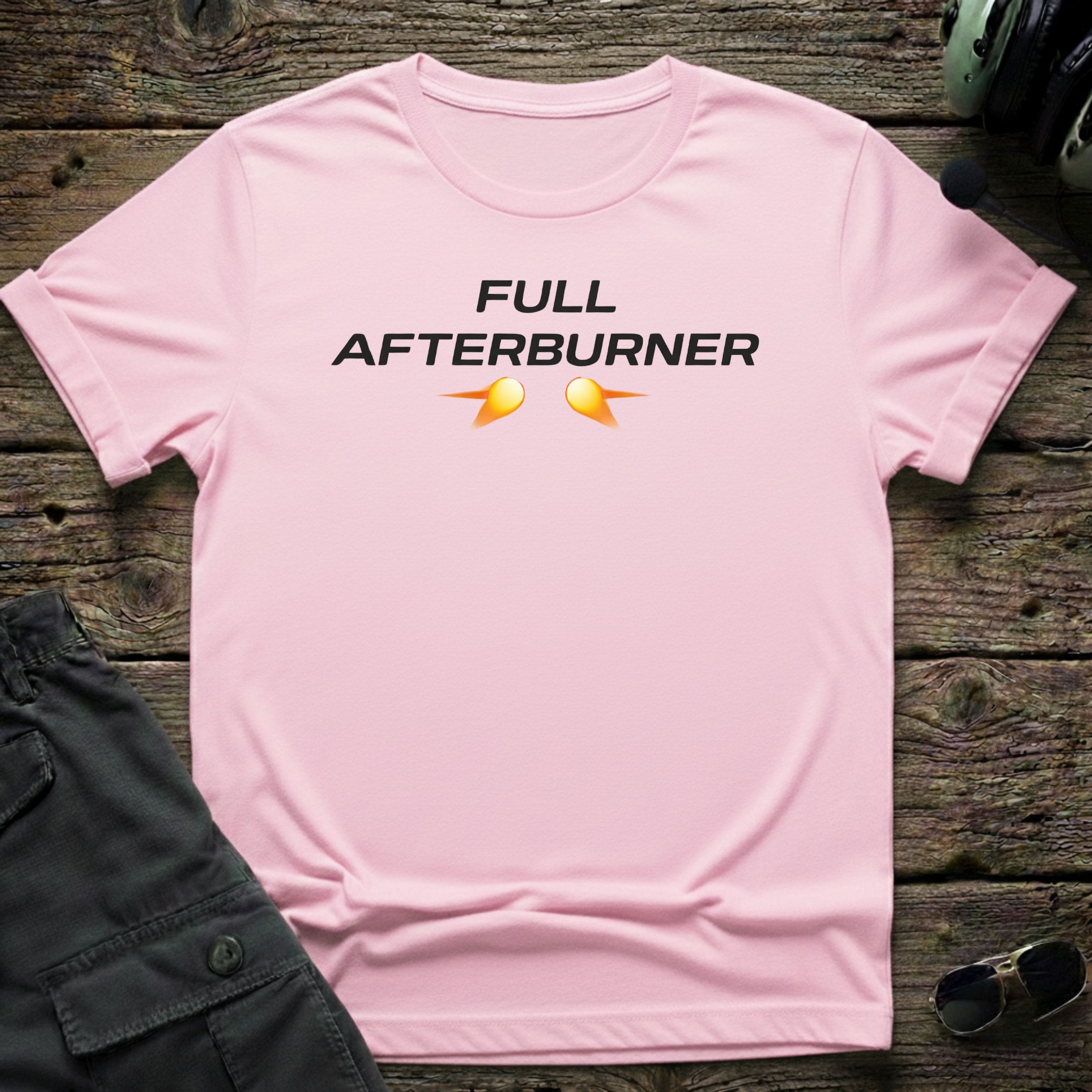 Full Afterburners T-shirt — aviation apparel