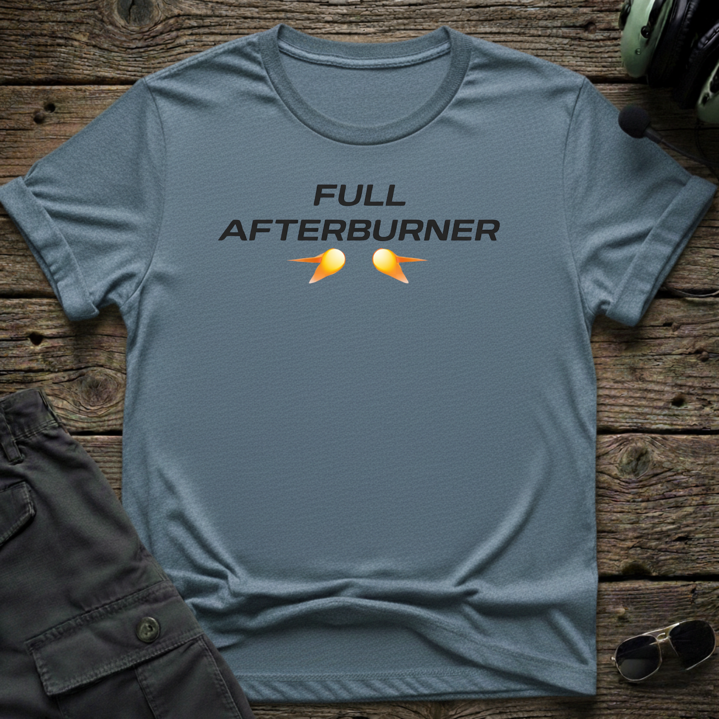 Full Afterburners T-shirt — aviation apparel