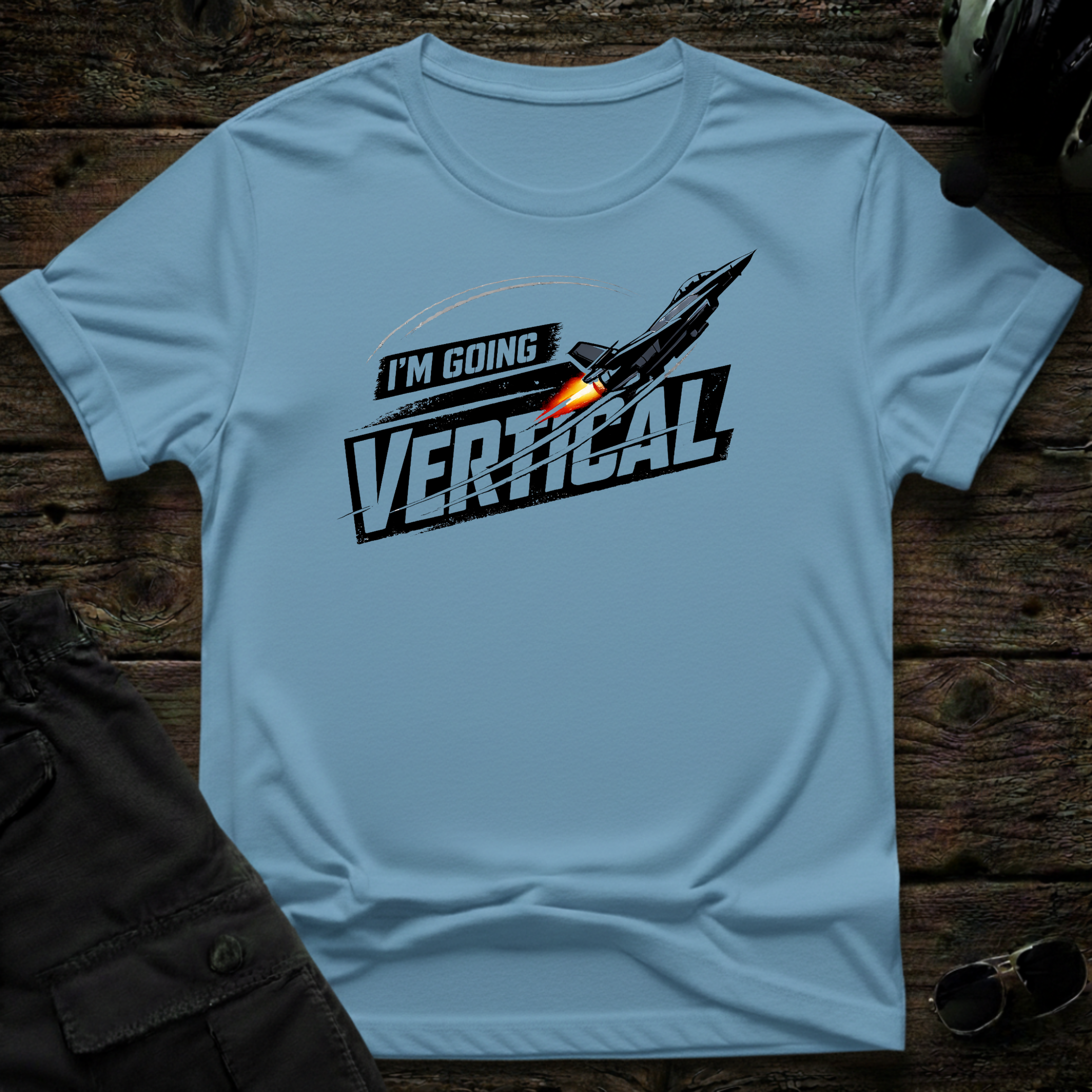 Going Vertical - Cleared4Tees premium aviation apparel