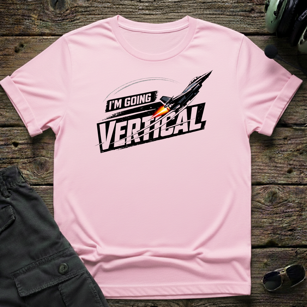 Going Vertical T-shirt — aviation apparel