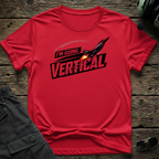 Going Vertical lifestyle shot - Gildan 64000 ring-spun cotton aviation shirt