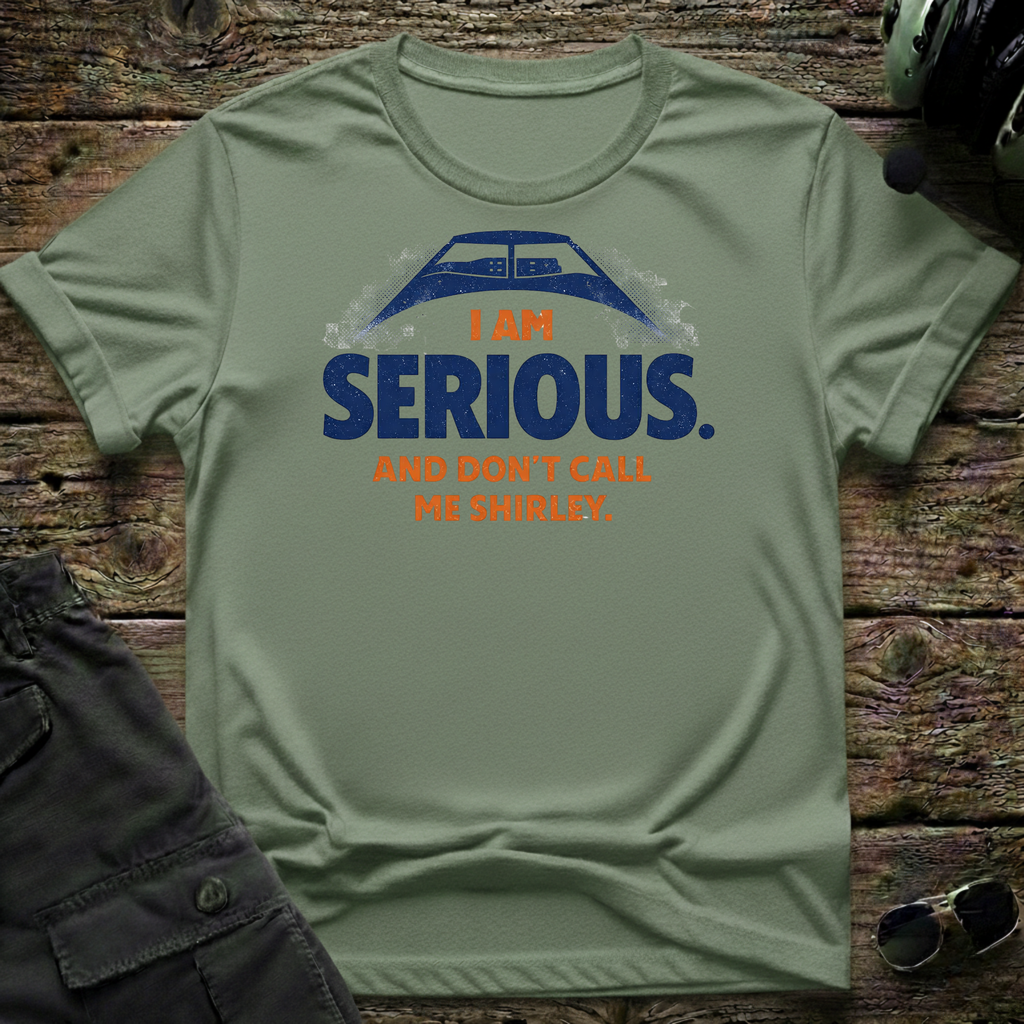 Don't Call Me Shirley T-shirt — aviation apparel