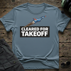 Jet Cleared For Takeoff - Cleared4Tees premium aviation apparel