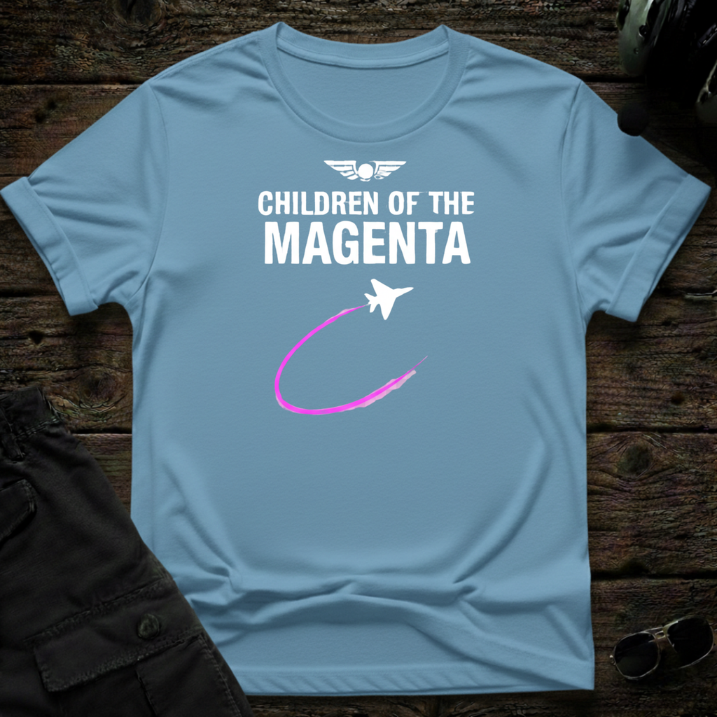 Children of The Magenta T-shirt — aviation apparel