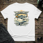 Mustangs at Dawn unisex t-shirt - perfect gift for aviation lovers