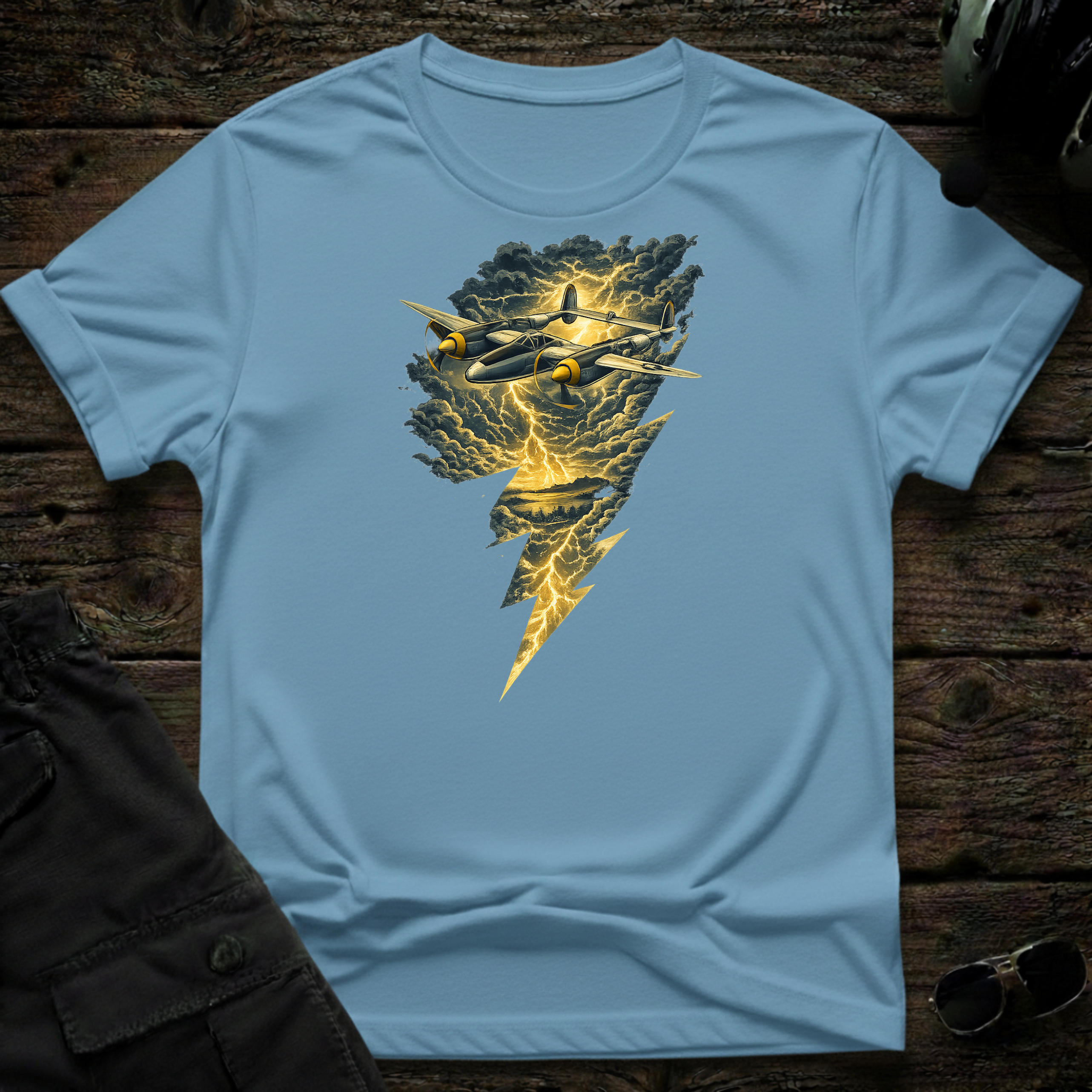 Lightning Bolt T-shirt — aviation apparel