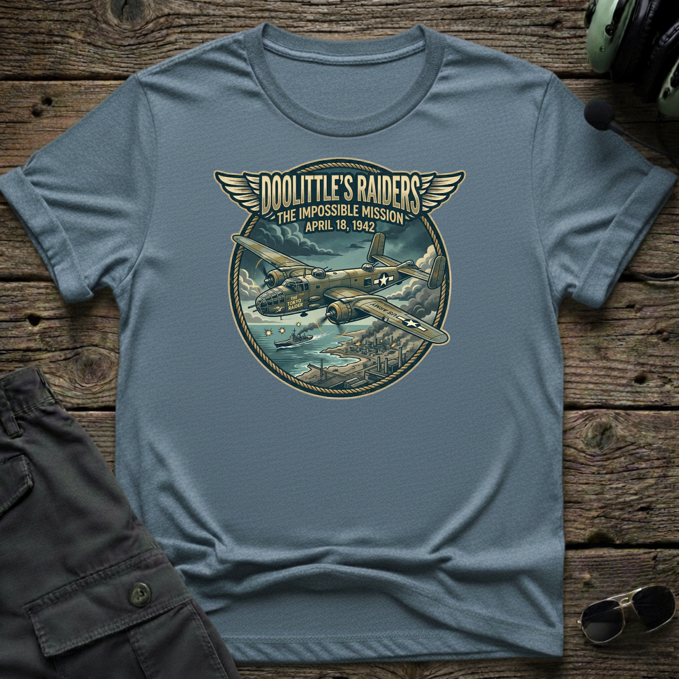 Doolittle's Raiders T-shirt — aviation apparel