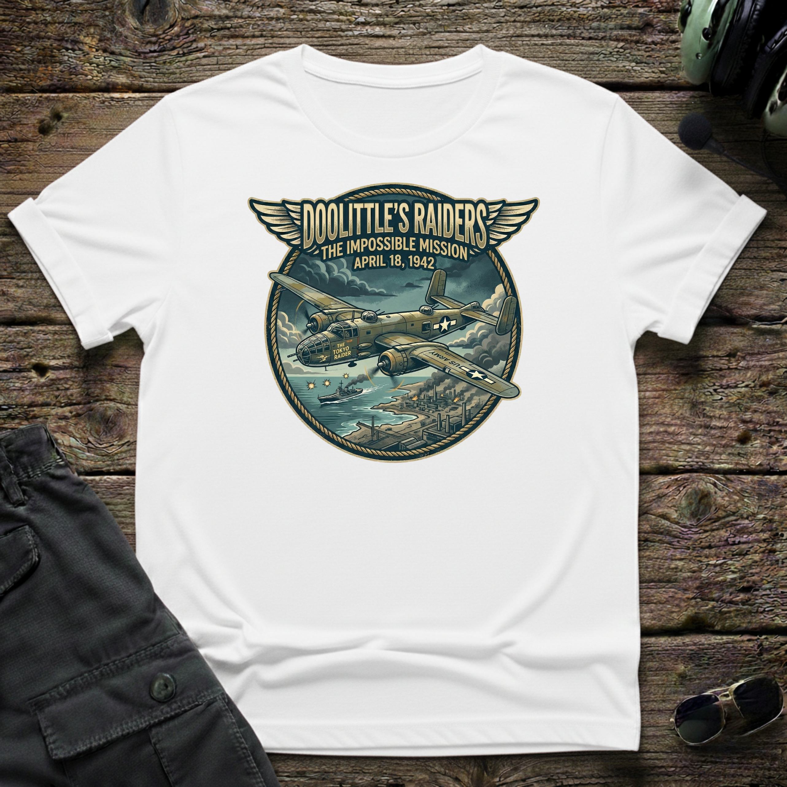 Doolittle's Raiders unisex t-shirt - perfect gift for aviation lovers