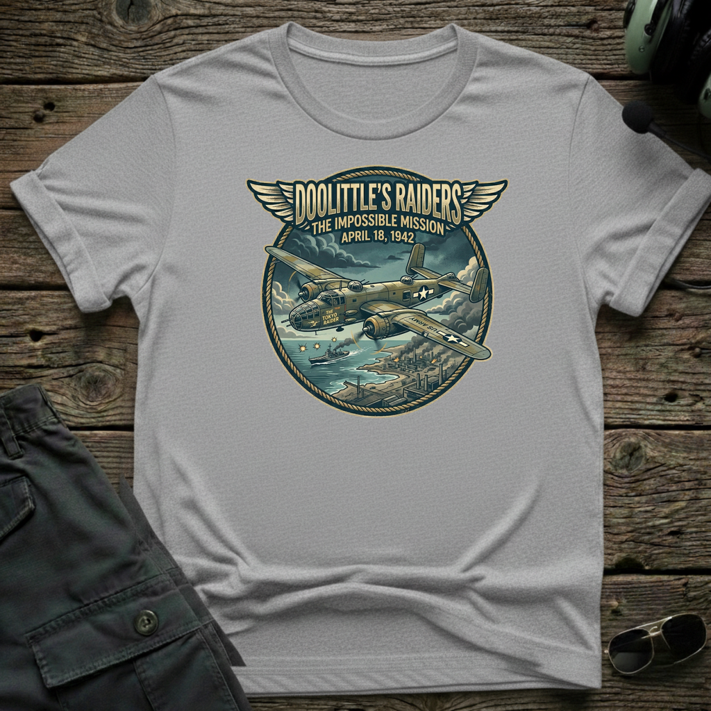 Doolittle's Raiders T-shirt — aviation apparel