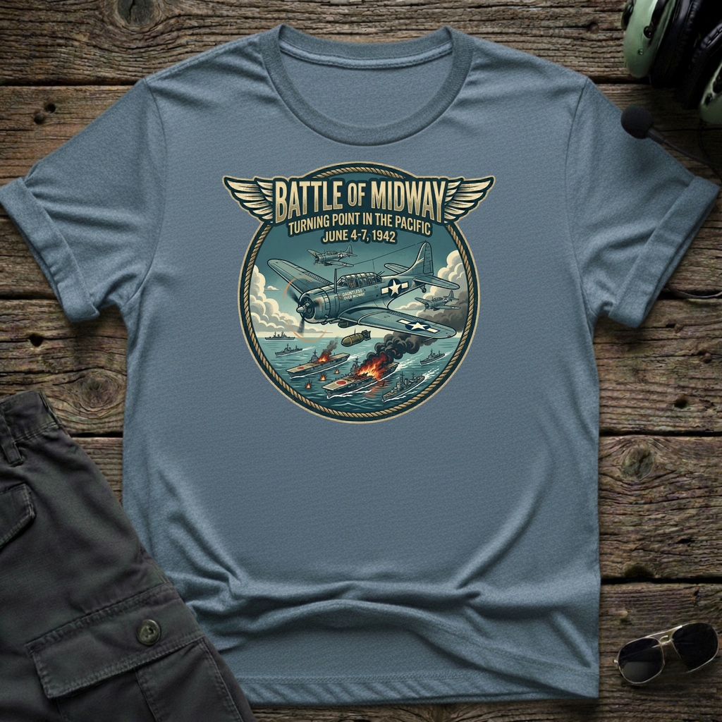 Battle of Midway T-shirt — aviation t-shirt