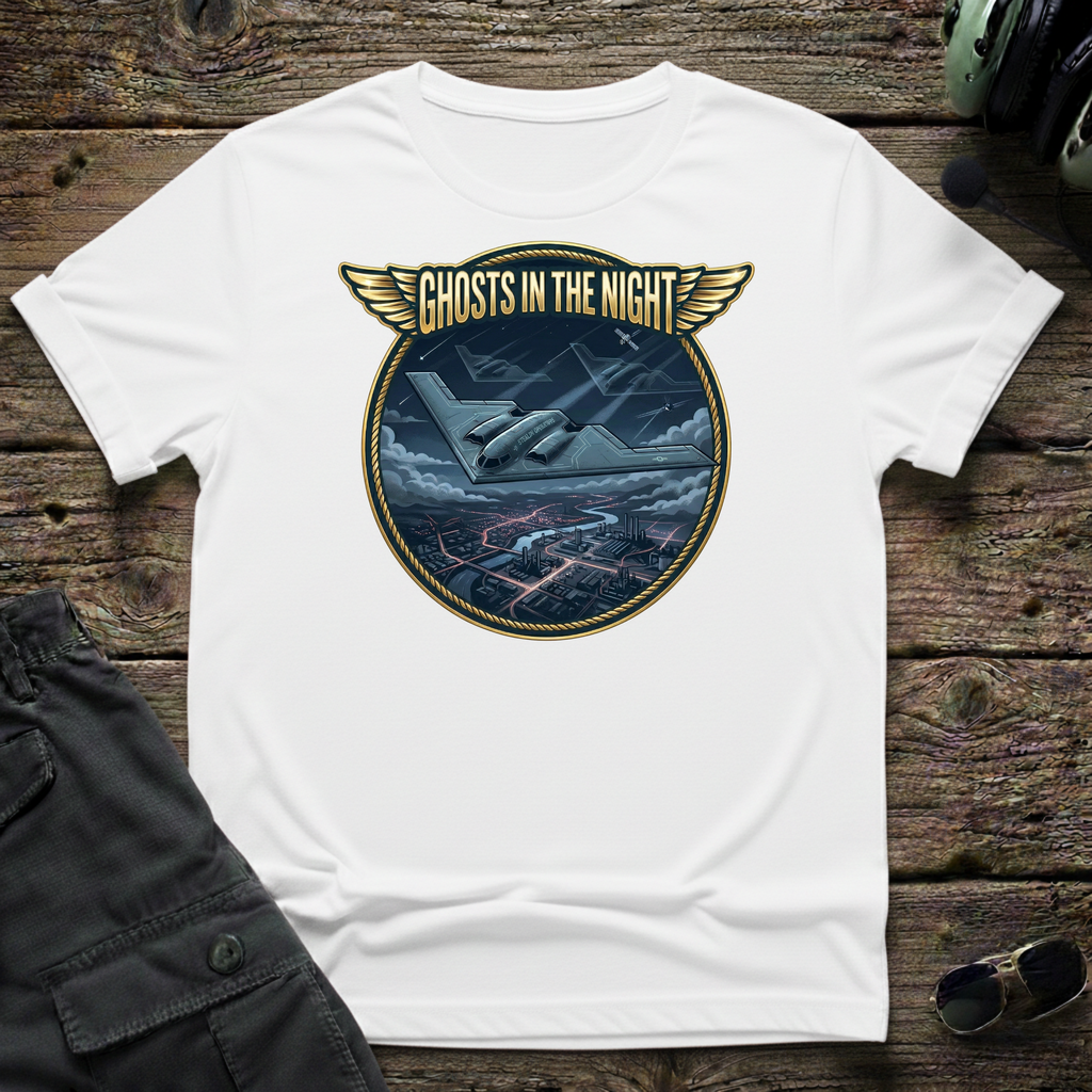 Ghosts in The Night unisex t-shirt - perfect gift for aviation lovers
