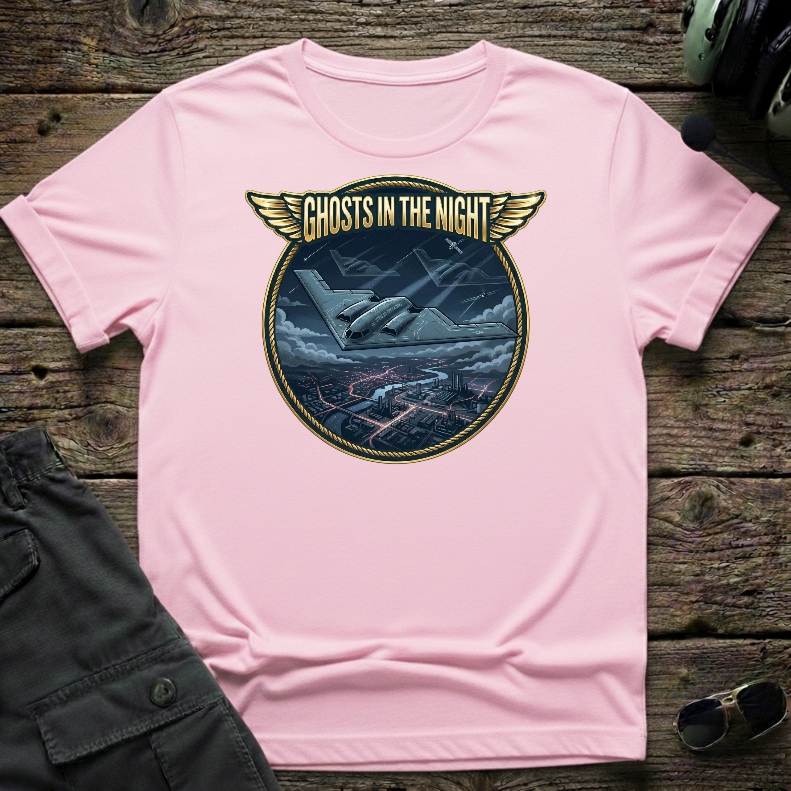 Ghosts in The Night T-shirt — aviation apparel