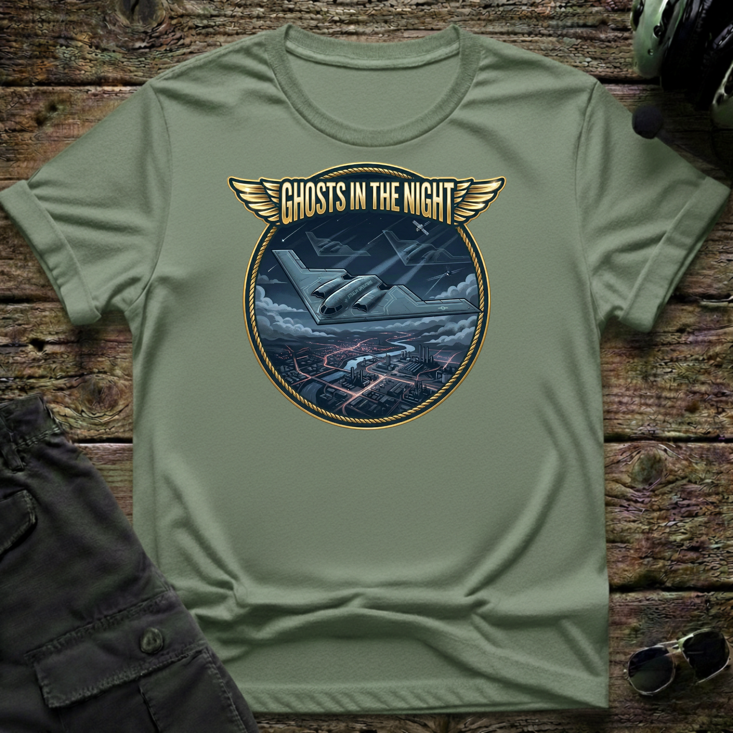 Ghosts in The Night T-shirt