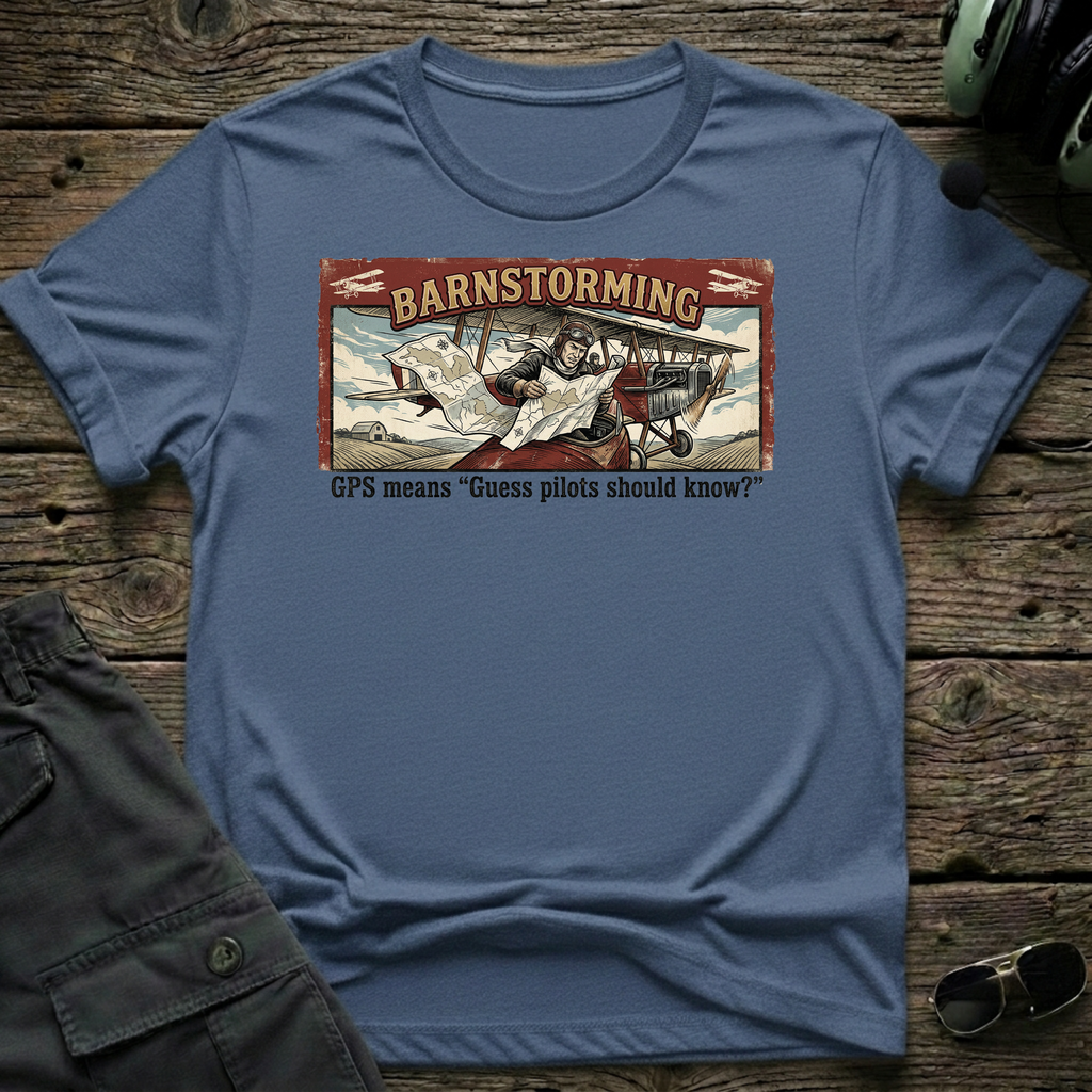 Barnstorming T-shirt — aviation apparel