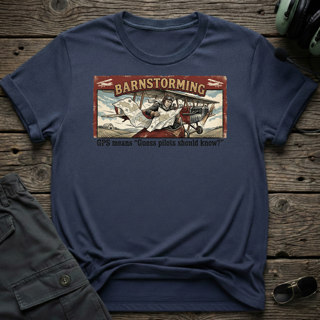 Barnstorming - Cleared4Tees premium aviation apparel