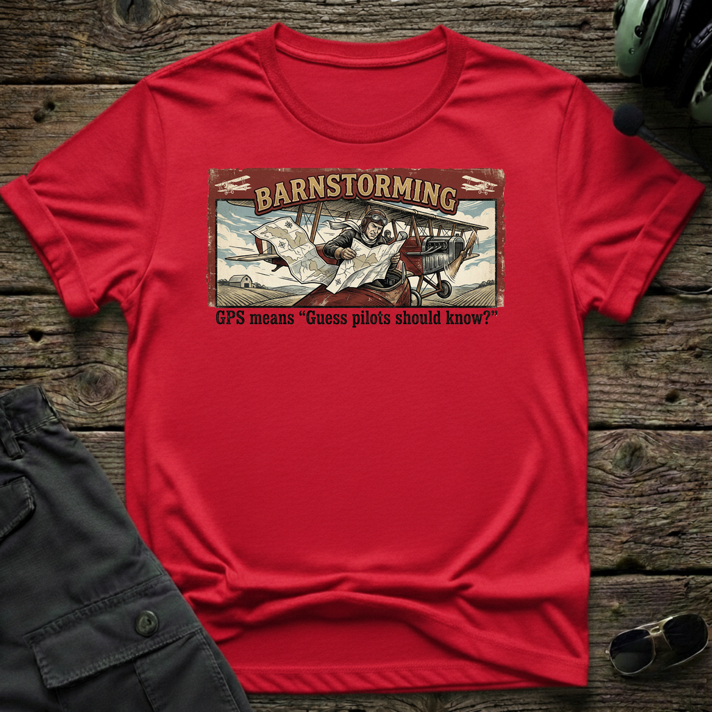 Barnstorming T-shirt — aviation apparel