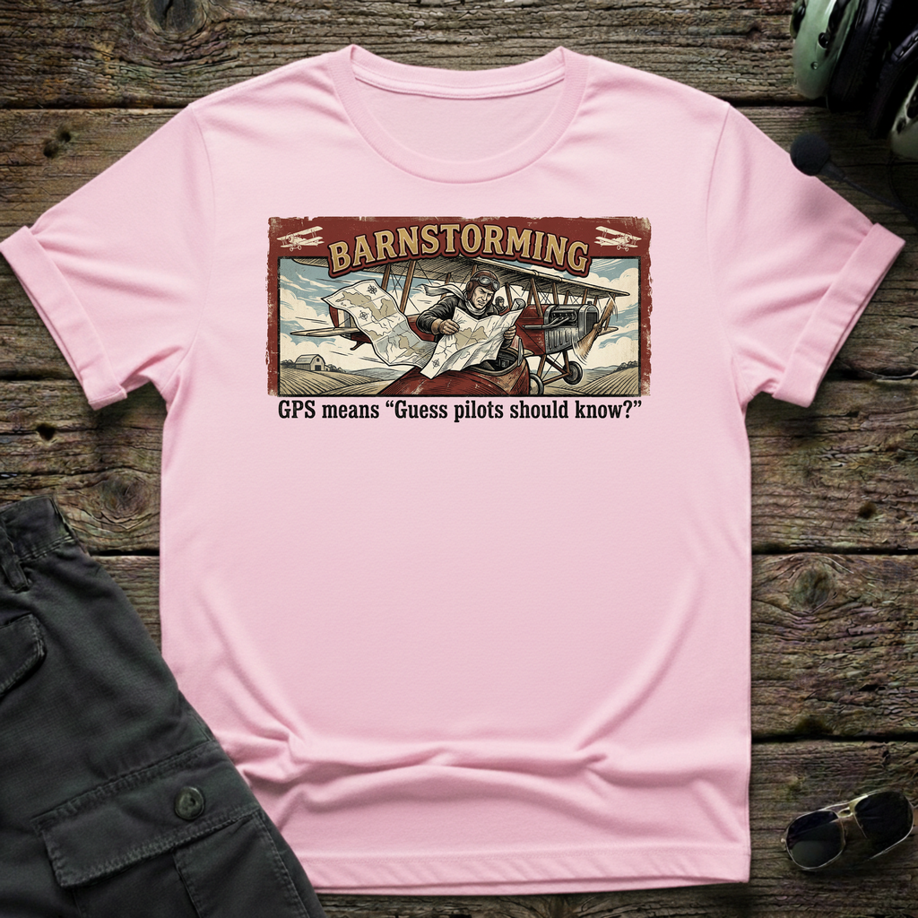 Barnstorming T-shirt — aviation apparel