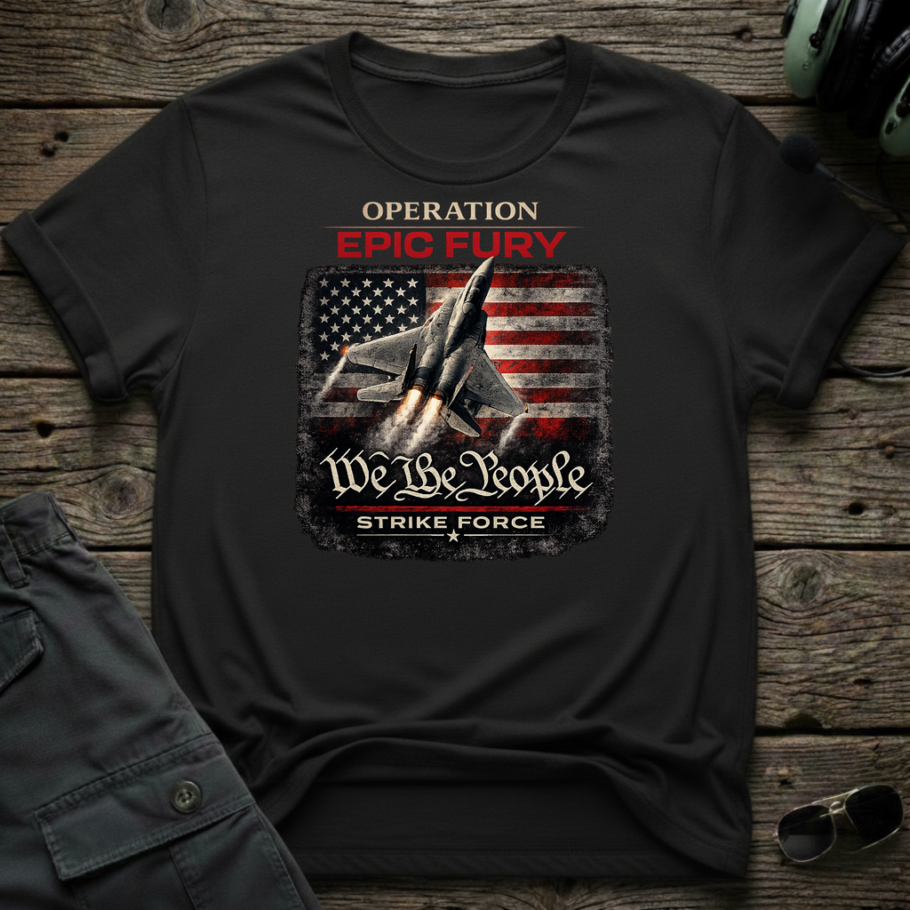 Epic Fury Strike Force - Cleared4Tees premium aviation apparel
